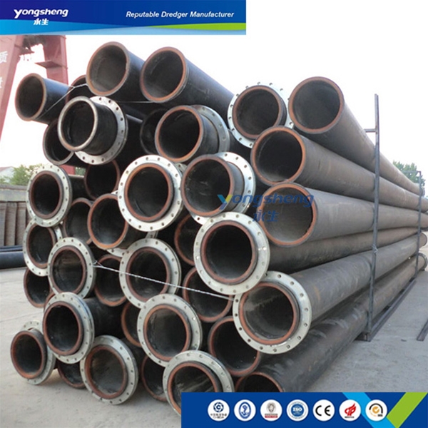 HDPE Pipe and Rubber Hose
