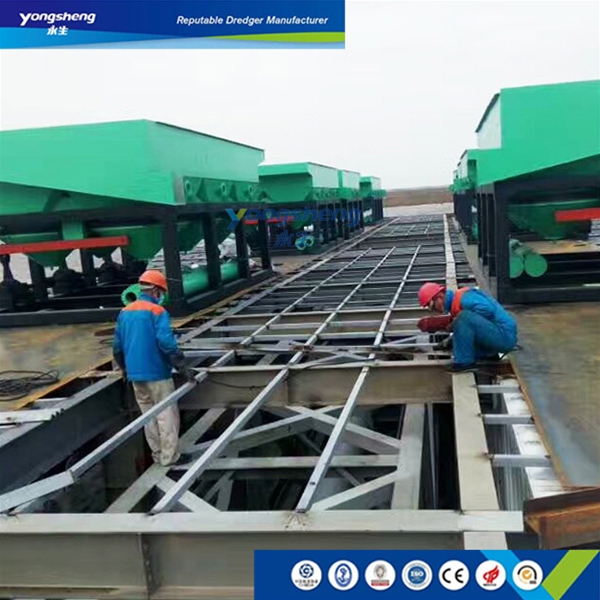 Self-working Weight 1300T Large Dredger Vessel for Sea Tin Ore Mining