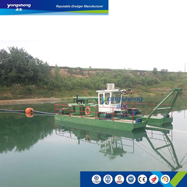 Mini Jet Sand Dredger 400m3/h Dredging Depth 8m 