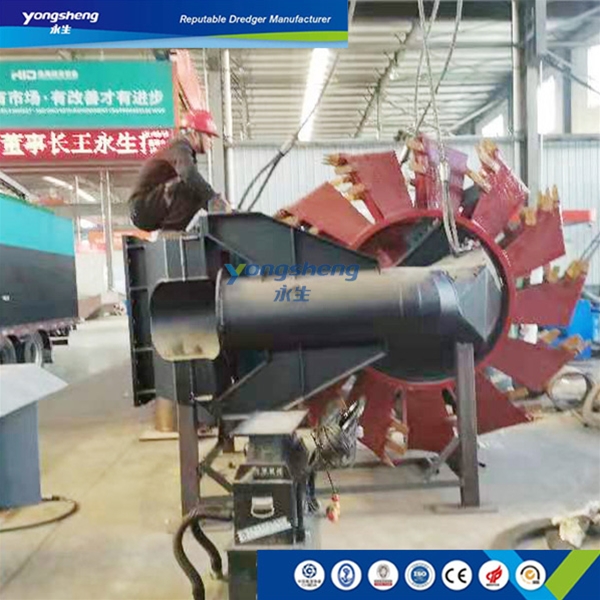1400m3/h High Performance Manufacturer Hydraulic Bucket Wheel Dredger for Land Reclamation/Sand Dredging
