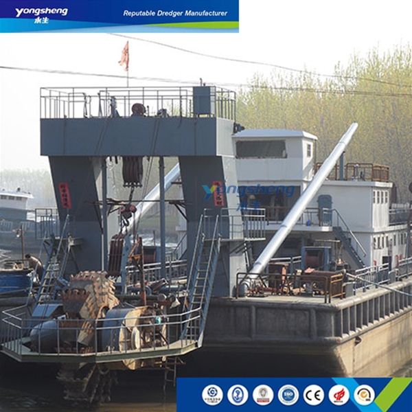 14 Inch Bucket Wheel Dredger for River Sand & Mud Dredging