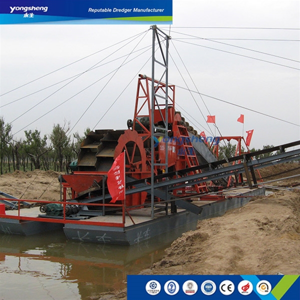 Medium-sized Sand Dredging Boat Installation Site