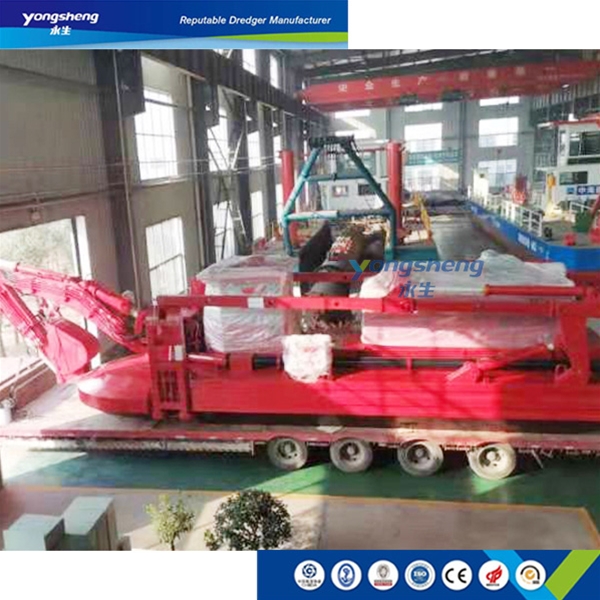 China Amphibious Multipurpose Dredger Work on Land/Water for Sand Mining Dredger*