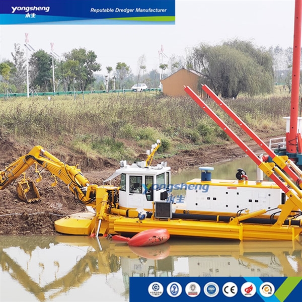 Amphibious Multipurpose Dredger on Wetland Management