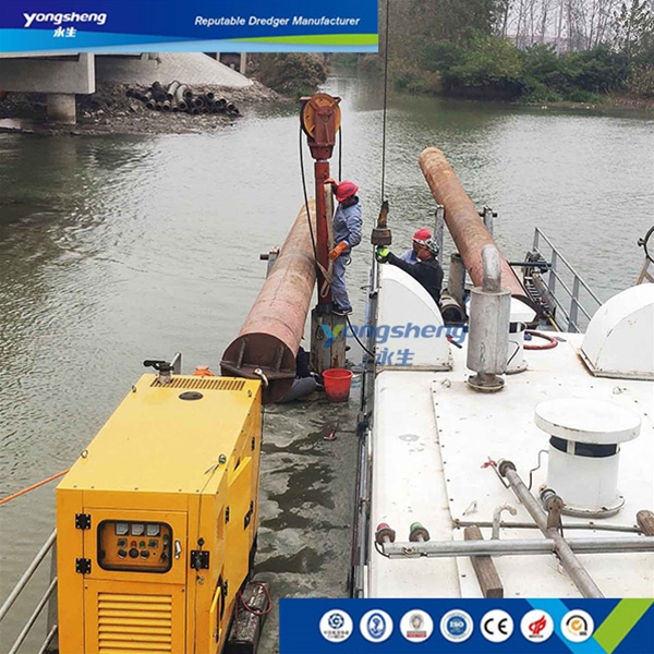 YS 8inch Electrical CSD Drives its Dredge System Cutter Head and Dredge Pumps