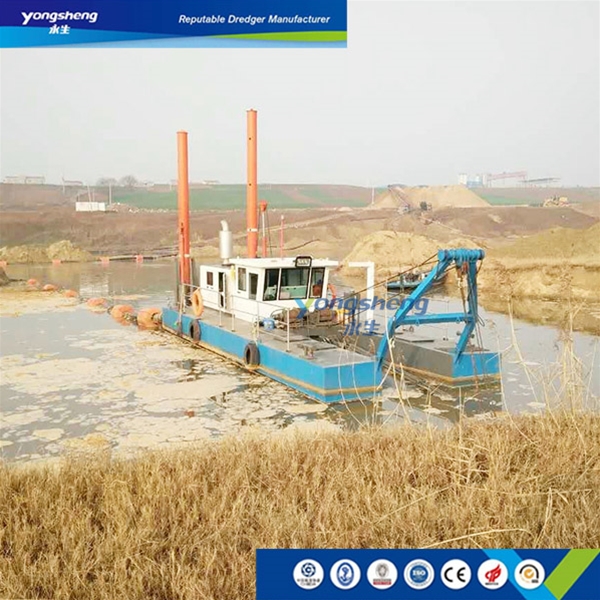 800m3/h Cummins High Quality YS Cutter Suction Dredger 8inch