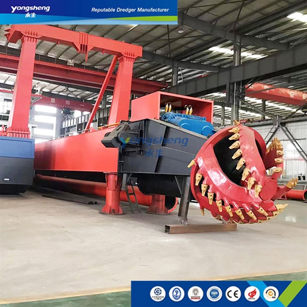 4500m3/h Flow Capacity Cutter Suction Dredger for Yangtze River Dredging