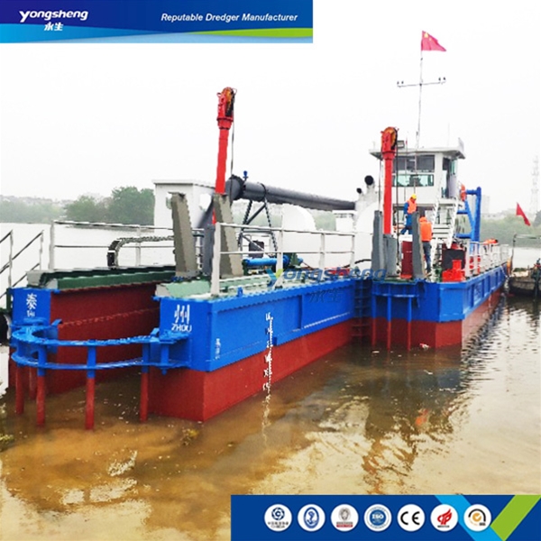 Yong Sheng CSD450  Model Cutter Suction Dredger Used for Mud Clay Sand Dredging Works