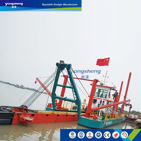 Sucessful Installation of 1200m3/h YS-CSD3010 Cutter Suciton Dredger Designed for Sand/Coral Reefs Mining 