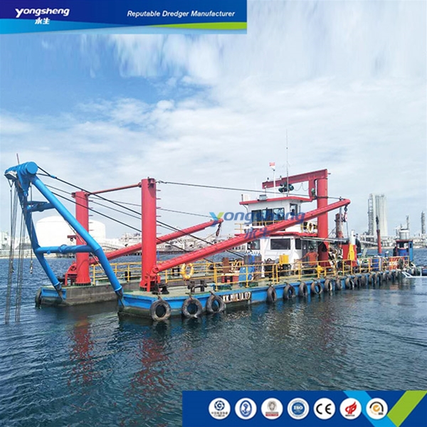 The Mud Dredging Boats Manufactured for Venezuela are in Production