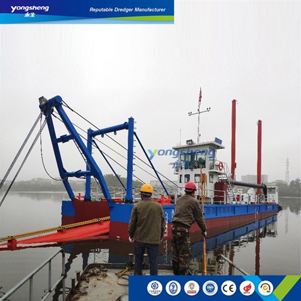 Yong Sheng Cutter Sucção Draga 2200m3/h para o Lago Dragagem no Maior Lago Ariticial Ásia CSD300