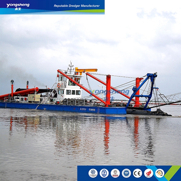 YS-CSD5514 Stock Cutter Suction Dredger 4000m3/h Water Flow Capacity 