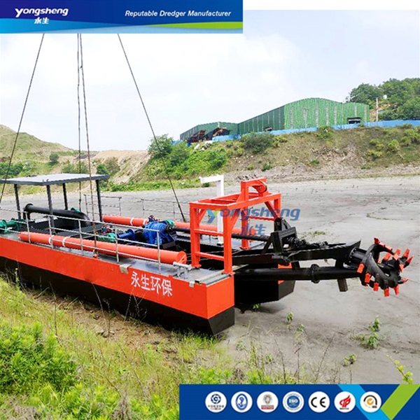 Small 1200m3/h Cutter Suction Dredger YS-CSD250